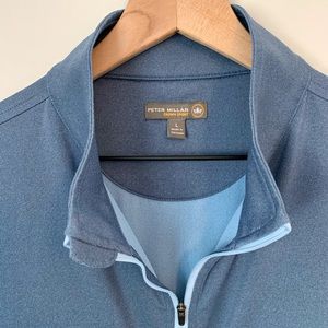 Peter Millar Galway Performance Quarter-Zip Vest